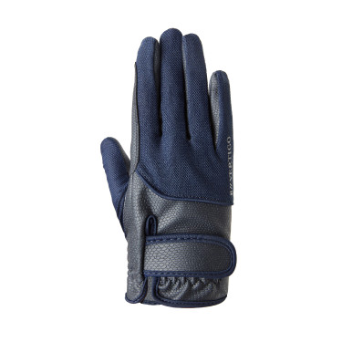 Gants d'équitation d'été B Vertigo Carla Mesh femme Marine foncé Bleu