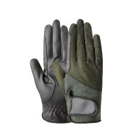 Zomerrijhandschoenen Horze Leni dames Smaragdgroen Zomerrijhandschoenen Horze Leni dames Smaragdgroen