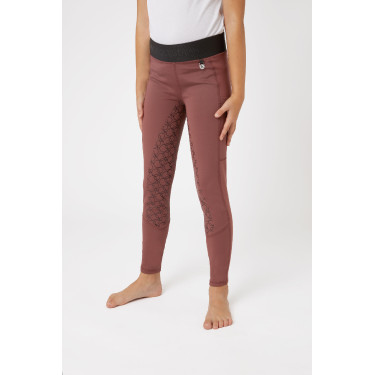Paardrijlegging silicone Horze Leighton Junior met full grip en warme voering Paardrijlegging silicone Horze Leighton Junior met full grip en warme voering