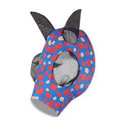 Masque anti-mouches Horze élastique à enfiler Rouge Masque anti-mouches Horze élastique à enfiler Rouge