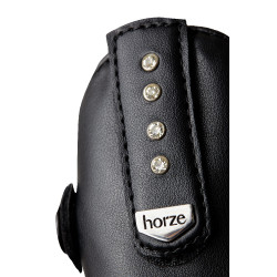 Mini-chaps Horze Portland enfant à lanière Noir Mini-chaps Horze Portland enfant à lanière Noir