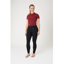 Pantalon d'équitation fond intégral Grip Horze Grand Prix Pro femme Marine foncé Bleu