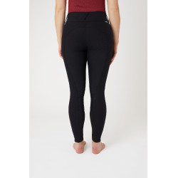 Pantalon d'équitation fond intégral Grip Horze Grand Prix Pro femme Marine foncé Bleu