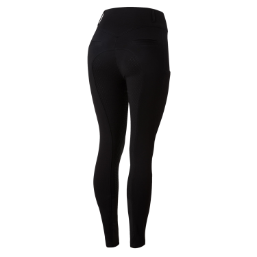Broek met volledige grip voor alle seizoenen Horze Mira Zwart