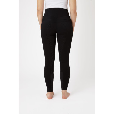 Broek met volledige grip voor alle seizoenen Horze Mira Zwart Broek met volledige grip voor alle seizoenen Horze Mira Zwart