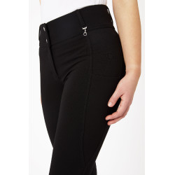Broek met volledige grip voor alle seizoenen Horze Mira Zwart Broek met volledige grip voor alle seizoenen Horze Mira Zwart
