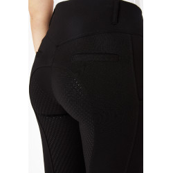 Broek met volledige grip voor alle seizoenen Horze Mira Zwart Broek met volledige grip voor alle seizoenen Horze Mira Zwart