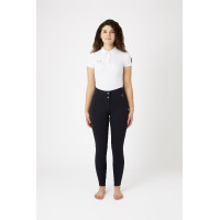 Broek met volledige grip voor alle seizoenen Horze Mira Zwart Broek met volledige grip voor alle seizoenen Horze Mira Zwart