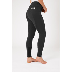 Pantalon d'équitation fond intégral Meghan B Vertigo taille haute femme Noir