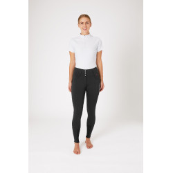 Pantalon d'équitation fond intégral Meghan B Vertigo taille haute femme Noir