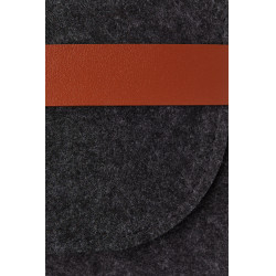 Porte-document Passeport équin Horze Gris foncé asphalte