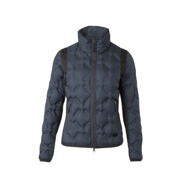 Veste d'équitation doudoune Horze Shelly femme Marine foncé