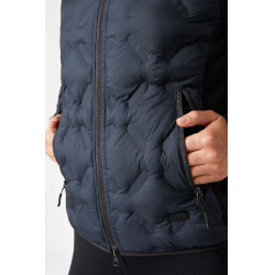 Veste d'équitation doudoune Horze Shelly femme Marine foncé Bleu