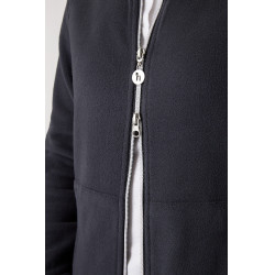 Veste d'équitation polaire Horze Ellie femme Marine foncé Bleu