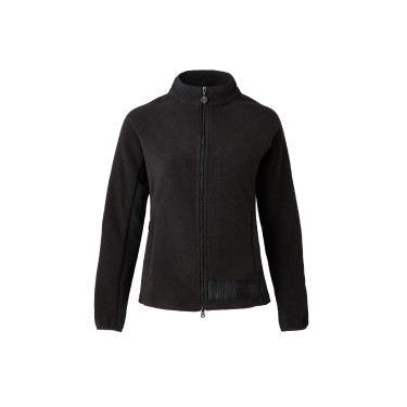 Veste d'équitation polaire stretch B Vertigo Cleo femme Noir