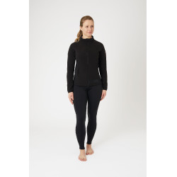 Veste d'équitation polaire stretch B Vertigo Cleo femme Noir