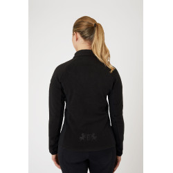 Stretch fleece paardrijjas B Vertigo Cleo dames Zwart