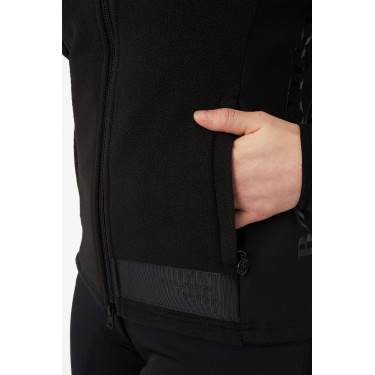 Veste d'équitation polaire stretch B Vertigo Cleo femme Noir