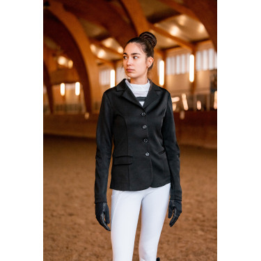 Wedstrijdjasje Horze Ada dames Zwart