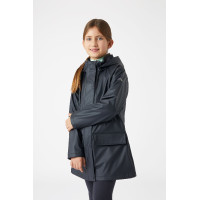 Veste imperméable Horze Clara enfant Marine foncé Bleu Veste imperméable Horze Clara enfant Marine foncé Bleu