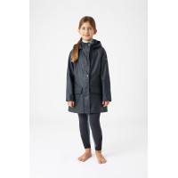 Veste imperméable Horze Clara enfant Marine foncé Bleu Veste imperméable Horze Clara enfant Marine foncé Bleu
