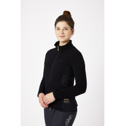 Dames fleecevest B Vertigo Darcey Donker antracietgrijs Dames fleecevest B Vertigo Darcey Donker antracietgrijs