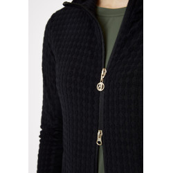 Dames fleecevest B Vertigo Darcey Donker antracietgrijs Dames fleecevest B Vertigo Darcey Donker antracietgrijs