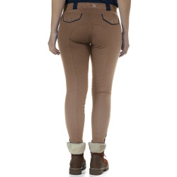 Pantalon Flags & Cup Orillia femme Moka Marron
