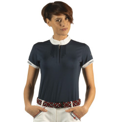Polo Kavala femme manches courtes Flags & Cup Bleu marine Polo Kavala femme manches courtes Flags & Cup Bleu marine