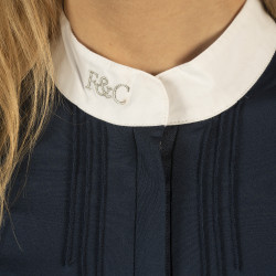 Polo Kavala femme manches courtes Flags & Cup Bleu marine Polo Kavala femme manches courtes Flags & Cup Bleu marine