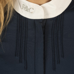 Polo Kavala femme manches longues Flags & Cup Bleu marine Polo Kavala femme manches longues Flags & Cup Bleu marine