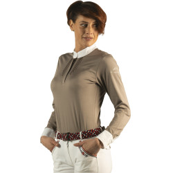 Polo Kavala femme manches longues Flags & Cup Bleu marine Polo Kavala femme manches longues Flags & Cup Bleu marine
