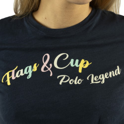 Kinder T-shirt Lamia Flags & Cup Kinder T-shirt Lamia Flags & Cup