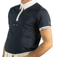 Polo Bankso kind korte mouwen Flags & Cup Wit