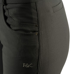 Pantalon Flags & Cup Pampelone femme Graphite Gris