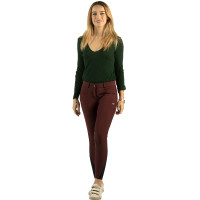 Pantalon Flags & Cup Pampelone femme Bordeaux