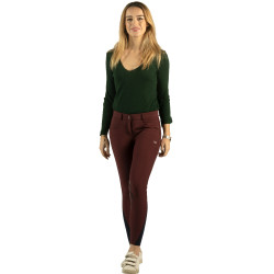 Pantalon Flags & Cup Pampelone femme Bordeaux Pantalon Flags & Cup Pampelone femme Bordeaux