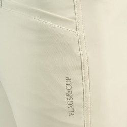 Pantalon Flags & Cup Guérande homme Blanc