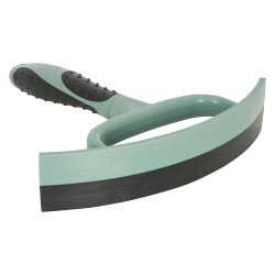 Hitteschraper Half rond plastic Imperial Riding Grippy Saliegroen Hitteschraper Half rond plastic Imperial Riding Grippy Saliegroen
