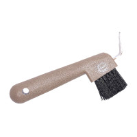 Cure-pied avec brosse Imperial Riding Cappuccino Marron