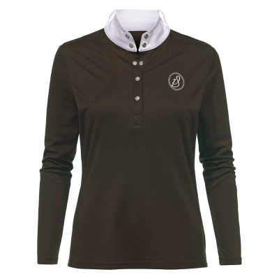 Shirt de compétition Starlight manches longues Marron