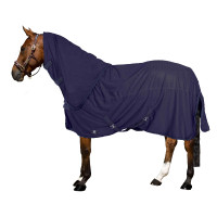 Couverture anti-mouches couvre-cou amovible Imperial Riding Reese Bleu marine Couverture anti-mouches couvre-cou amovible Imperial Riding Reese Bleu marine