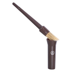 Hoefkwast Imperial Riding klein formaat Walnoot Beige