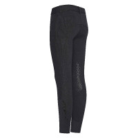 Legging d'équitation Imperial Riding Tibby Solid KneeGrip Noir Legging d'équitation Imperial Riding Tibby Solid KneeGrip Noir