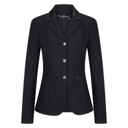 Wedstrijdjas Imperial Riding Vive Capone Zwart / kanonsbrons