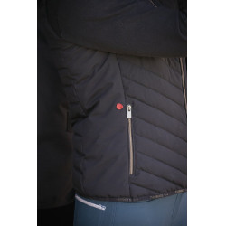 Mouwloze bodywarmer Longueil Paddock Sports Zwart