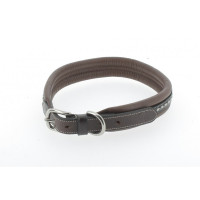 Collier pour chien Pénélope Point Sellier Havane ancien modèle Marron Collier pour chien Pénélope Point Sellier Havane ancien modèle Marron