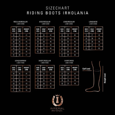 Imperial Riding Olania Lange Rijlaarzen Bordeaux / fleur