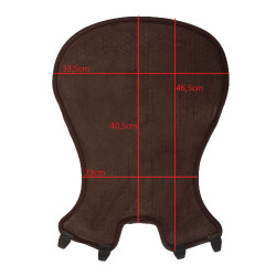 Couvre siège Acavallo Classic Western Gel Dri-Lex 10mm
