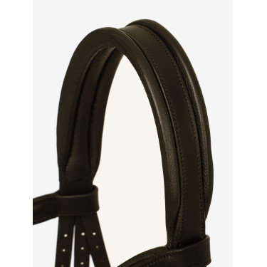 Bridon LeMieux Arika muserolle allemande Marron / argent